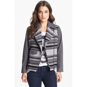 ElevenParis LA Collection Teofil Tweed Moto Jacket